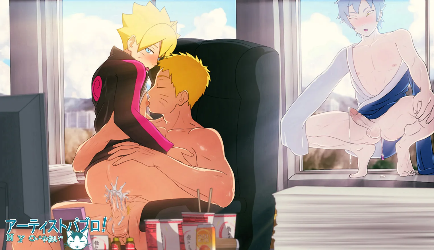 Boruto X Naruto Yaoi Sex Comic Free Hentai Pic