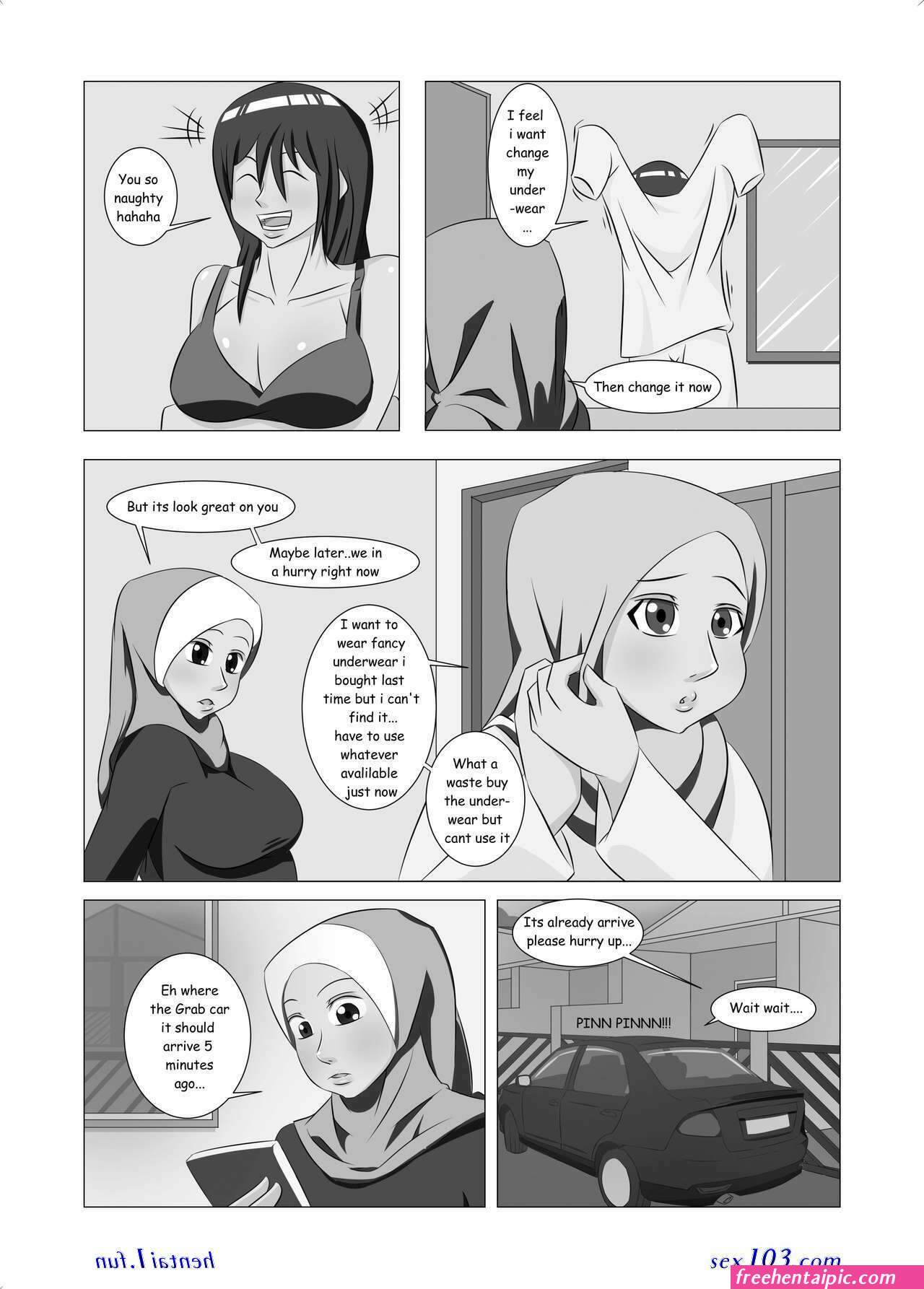 hijab hentei manga