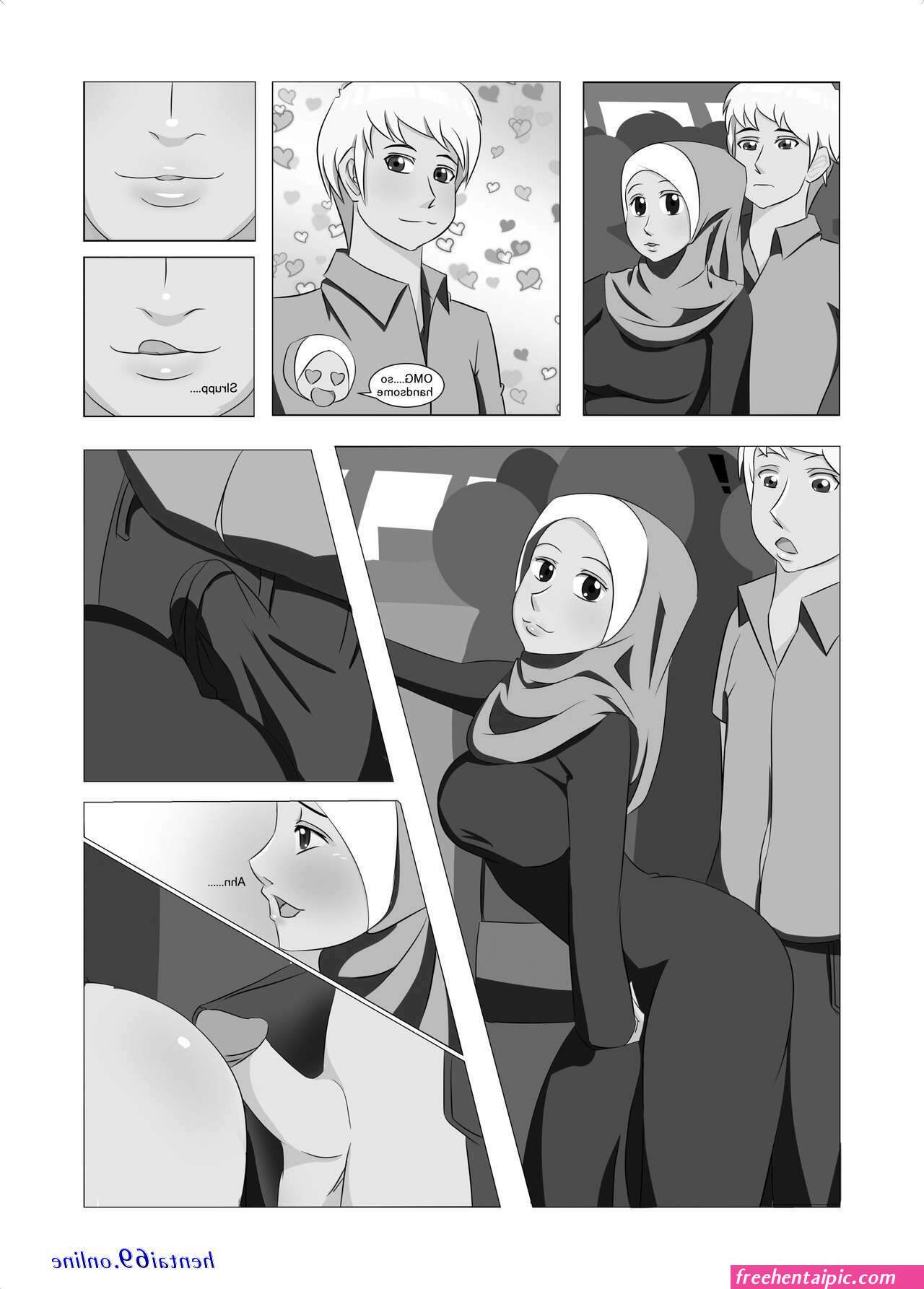 hijab hentei manga