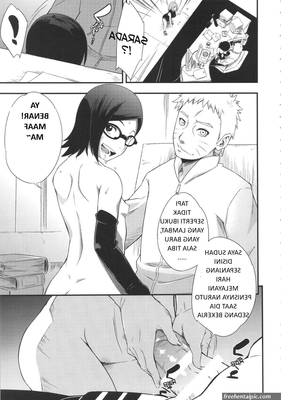 naruto sakura sarada hentai comic sub indo