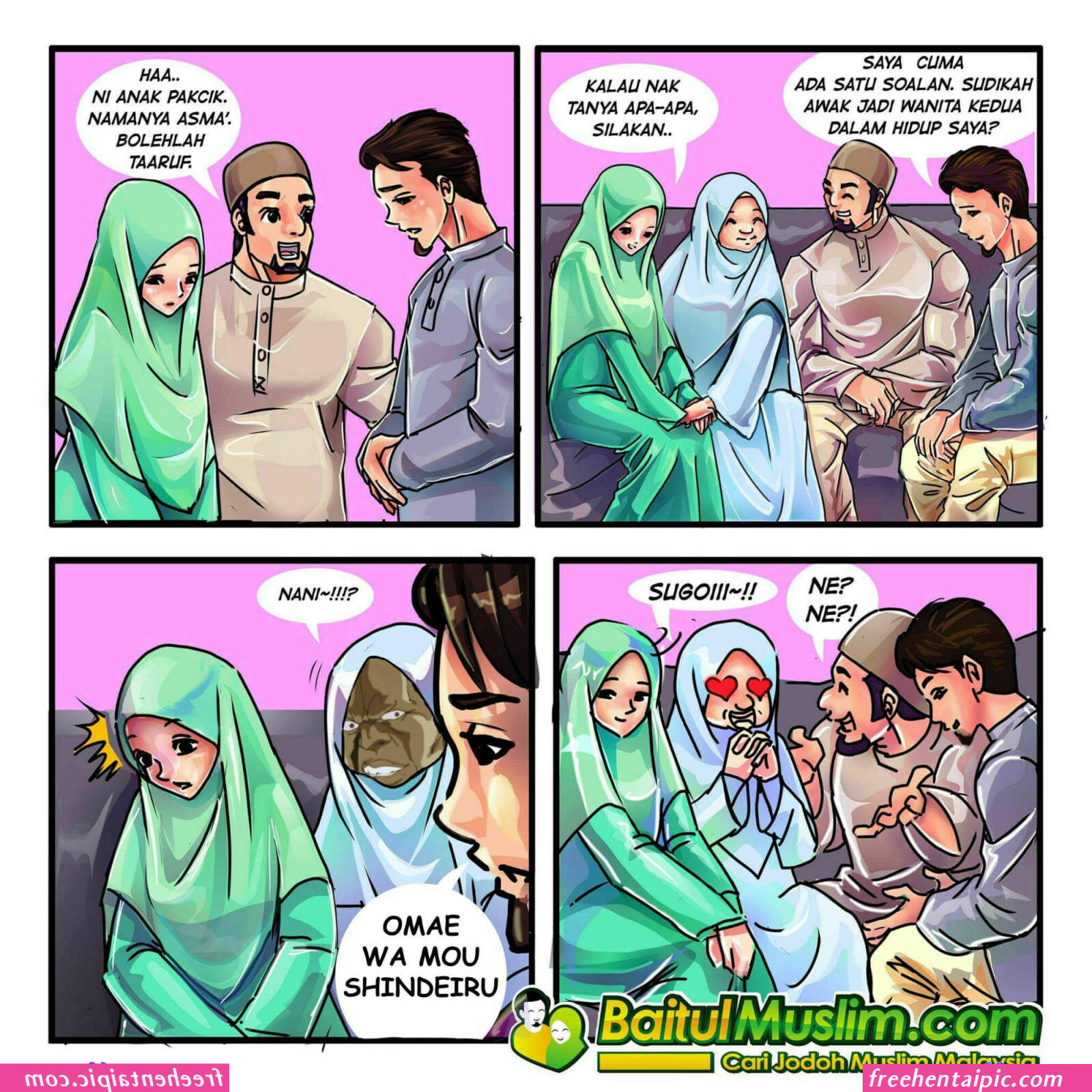 hentai komik hijab sub indo