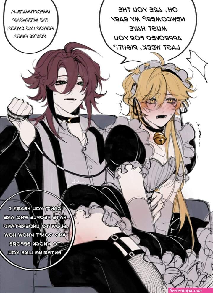 Rule 34 XYZ genshin impact aether genshin impact shikanoin heizou 2boys blush