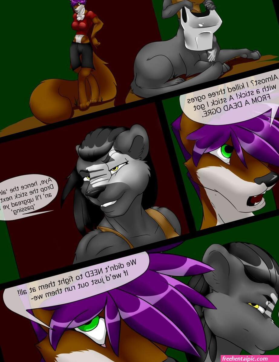 Downtime Furry Futa comic porn