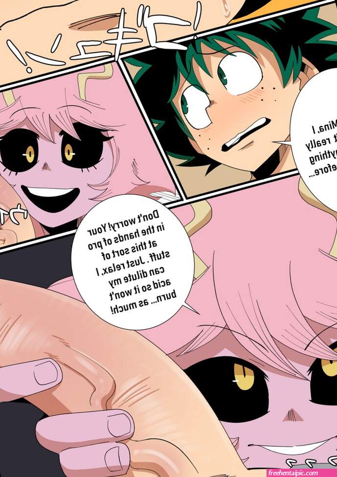 Mina X Deku comic porn