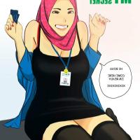 hijab hentei manga