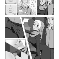 hijab hentei manga