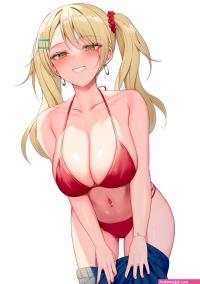 Red Bikini Gyaru Hentai