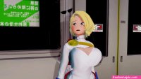 Power Girl Sex Scene 3D Animation