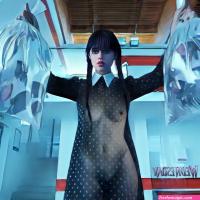 Post 5203272: AddamsFamily fakes JennaOrtega Netflix screenshotedit Wednesdayseries WednesdayAddams