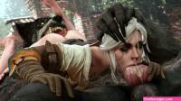 Rule 34 XYZ the witcher series the witcher 3: wild hunt ciri the vice art werewolf