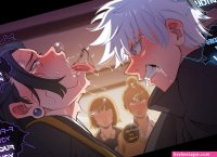jujutsu kaisen satoru gojo suguru geto blackwhiplash 2boys