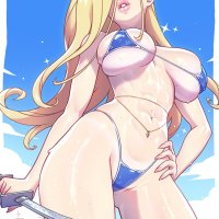 Olivier Mira Armstrong On Bikini Fullmetal Alchemist
