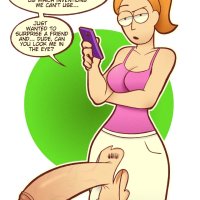 adult swim rick and morty summer smith dakota018 1futa