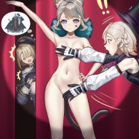 W-Wrong magic trick nsfw hentai rule34 GenshinImpact Lynette