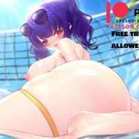 Purple Hentai Girl Sex In Swimming Pool!