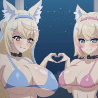 Mococo and Fuwawa Animation