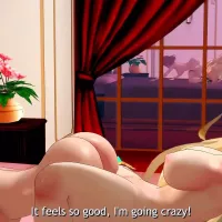 Mythra Finds Pyra Shlicking so She Dominates Her Futa-style: Japanese Cumshot Porn
