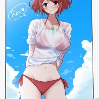 Homura Pyra Sexy Xenoblade sexy hentai anime Chronicle 3 Sticker Sticker for Sale by Welve36tea