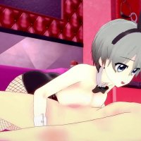 Hana Uzaki and Yanagi Uzaki Bunny Girl intense sex.