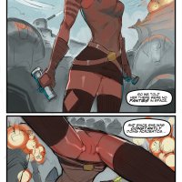 Star Wars: Obi Wan Tells Luke About Ahsoka Tano Porn Comic english 03