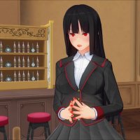 Kakegurui Futanari Yumeko Jabami and Kirari Momobami3D