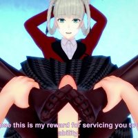 POV Hentai Footjob from Kirari Momobami from Kakegurui