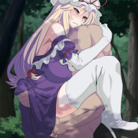 hentaiYukari YakumoTouhou ProjectAnimecensored HentaiAnal Hentai Bucketheadhentai Gif 84967