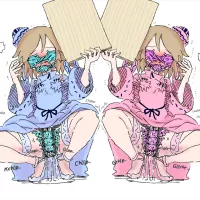 Two Fully Aware ESP-Sisters with Forced Spread Legs Get Tentacle Raped! -New Years Special!-Hentai Manga Hentai-One