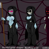 Hentai grim Reaper Original character by 8ball9615 on Newgrounds