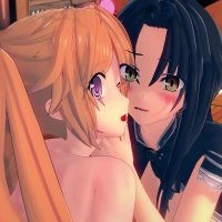 Kuroka Irina Lesbian Sex