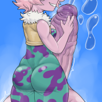 mina ashido Hentai Juggs. Big Hentai Tits!