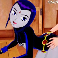 TIENER TITANS RAVEN ANIME HENTAI 3D ONGECENSUREERD