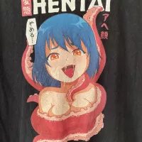 Vintage Naked Hentai Adult Anime Manga Tees