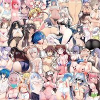 Salaoen 300 PCS Anime Adult Stickers Hentais Uncensored Adults Dirty for LaptopBumperSkateboardWater BottlesComputerPhoneStickers for Adult Teens Anime Stickers-1 :.au: Computers