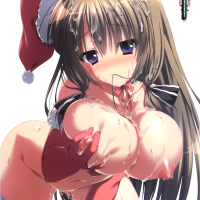 ORS Anime Renders:Ero Mode: Bukkake Girl Ultra Hentai X-mas HD Render