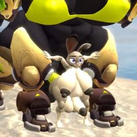 Judy Hopps and Orisas Futa Beach Fun