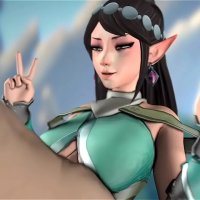 Cute Anime Chick Performs Steamy TitFuck In Paladins Style Hentai Scene