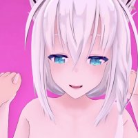 Shirakami Fubuki and I have intense sex in a secret room.
