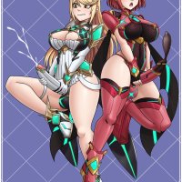 Futa Mythra Pyra commission
