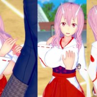 Hentai Spel Koikatsu! Heb seks met Grote tieten tensura Shuna.3DCG Erotische Anime-video.