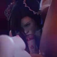 Tifa x futa Aerith