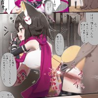 izuna blue archive blue archive highres 1boy 1girl 4koma comic cum cum in pussy hetero japanese text sex x-ray
