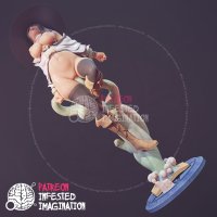 hentai witch conjuring tentacles spell STL File for Cults
