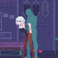 Introverte babe droomt van lul