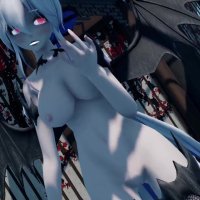 MMD R18 Succubus Haku Sayonara