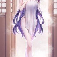 Albedo from anime Overlord anime fanart Hentai Ecchi Nude Oppai Ass Nsfw DigitalDraw albedo Overlord