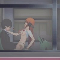 Futaba Sakura and Ann Takamaki and Ren Amamiya intense sex.