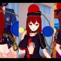 Hentai Spel Koikatsu! Heb seks met touhou Grote tieten Hecatia Lapislazuli.3DCG Erotische Anime