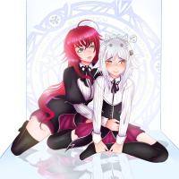 Rias x Koneko Hentai Yuri by NaideeChi on Newgrounds
