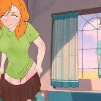 Steve saw naked Alex through the window when she translated ! Minecraft Hentai Cartoon ! 2025